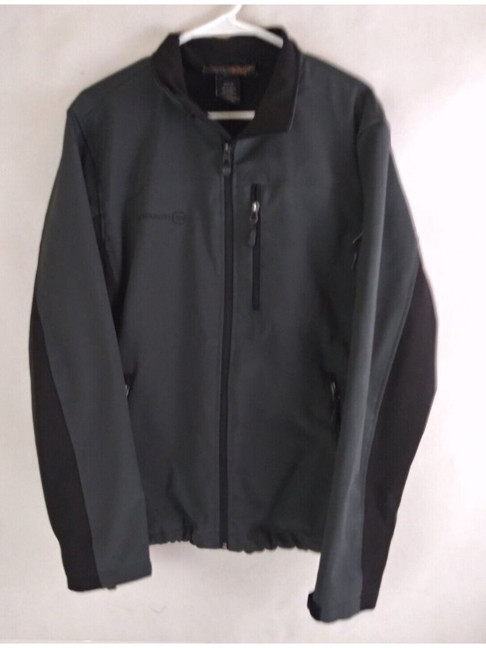 Free Country Men's Gray & Black Warm Winter Coat Size Medium